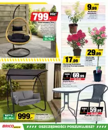 Gazetka promocyjna Bricomarche - Gazetka - Gazetka - ważna od 20.04 do 20.04.2024 - strona 6 - produkty: Huśtawka, Stolik, Bukiet, Fotel, Fa