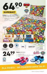 Gazetka promocyjna Biedronka - Okazje tygodnia - Gazetka - ważna od 09.02 do 09.02.2022 - strona 11 - produkty: Kapcie, Pościel, Dzieci, Psi Patrol, LG