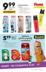 Gazetka promocyjna Biedronka - Okazje tygodnia - Gazetka - ważna od 09.02 do 09.02.2022 - strona 29 - produkty: Noż, Mop, Nożyczki, Karteczki samoprzylepne, Długopis, Marker, Klej, Tarta, Dzieci, Biuro