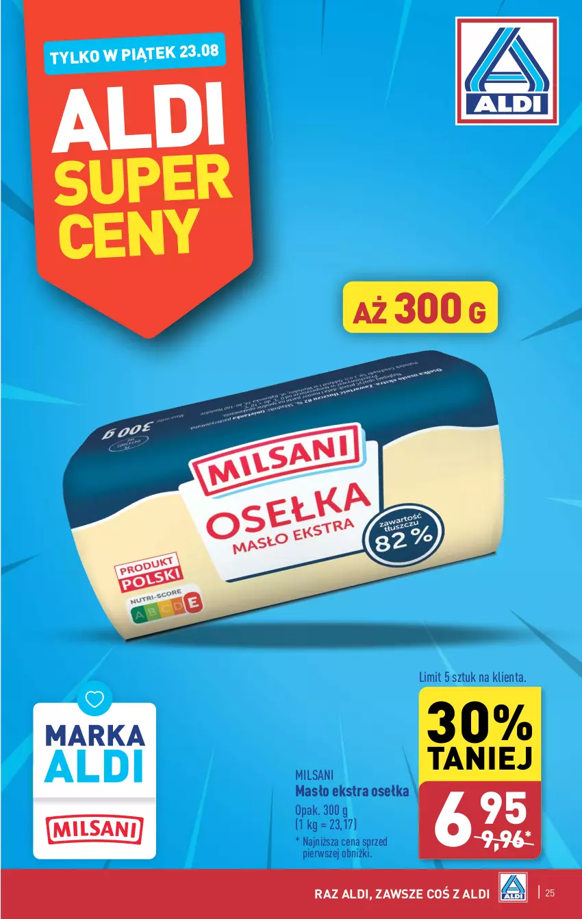 Gazetka promocyjna Aldi - Pełna oferta - ważna 19.08 do 25.08.2024 - strona 25 - produkty: Masło