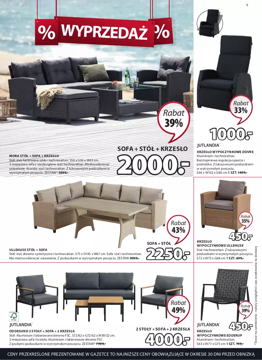 Gazetka promocyjna Jysk - Oferta tygodnia - ważna 17.05 do 20.06.2023 - strona 10 - produkty: Fa, Krzesło, Lakier, Poduszka, Sofa, Stół, Szezlong, Top