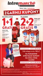 Gazetka promocyjna Intermarche - Gazetka - ważna od 17.02 do 17.02.2024 - strona 1 - produkty: Piwa, Gin, Gra, Papier, Coca-Cola, Tran, Karmi, Mleko