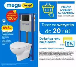 Gazetka promocyjna Castorama - Gazetka Castorama - Gazetka - ważna od 20.06 do 20.06.2021 - strona 34 - produkty: Top, Rama, Tera, Astor, Cersanit, Miska