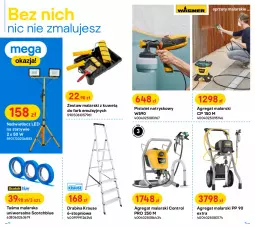 Gazetka promocyjna Castorama - Gazetka Castorama - Gazetka - ważna od 20.06 do 20.06.2021 - strona 7 - produkty: Naświetlacz LED, Top, Drabina, Naświetlacz, Pistolet, Control, Fa