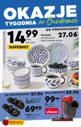 Gazetka promocyjna Biedronka - Okazje tygodnia - Gazetka - ważna od 13.07 do 13.07.2022 - strona 1 - produkty: Klapki, Mop, Rama, Feta