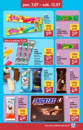 Gazetka promocyjna Aldi - Oferta weekendowa - Gazetka - ważna od 12.07 do 12.07.2025 - strona 11 - produkty: Gra, Kaktus, Produkty mrożone, Snickers, Lody, Ferrero, Mięta, Nestlé, Kinder