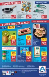 Gazetka promocyjna Aldi - Oferta weekendowa - Gazetka - ważna od 12.07 do 12.07.2025 - strona 12 - produkty: Piwa, Piwo, Ser, Por, Gra, Finish, Tablet, Sekator, Mięsne specjały, Kiwi, O nas, Filet z piersi indyka, Talerzyk, Talerz, Deser, Biuro, Zmywarki, Patelnia, Masło, Tabletki do zmywarki
