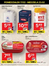 Gazetka promocyjna Delikatesy Centrum - NOWA GAZETKA Delikatesy Centrum od 17 lutego! 17-23.02.2025 - Gazetka - ważna od 23.02 do 23.02.2025 - strona 24 - produkty: Makaron, Ryż, Rum, Por, Cukier, Diamant, Sonko, Barilla, Ryż biały