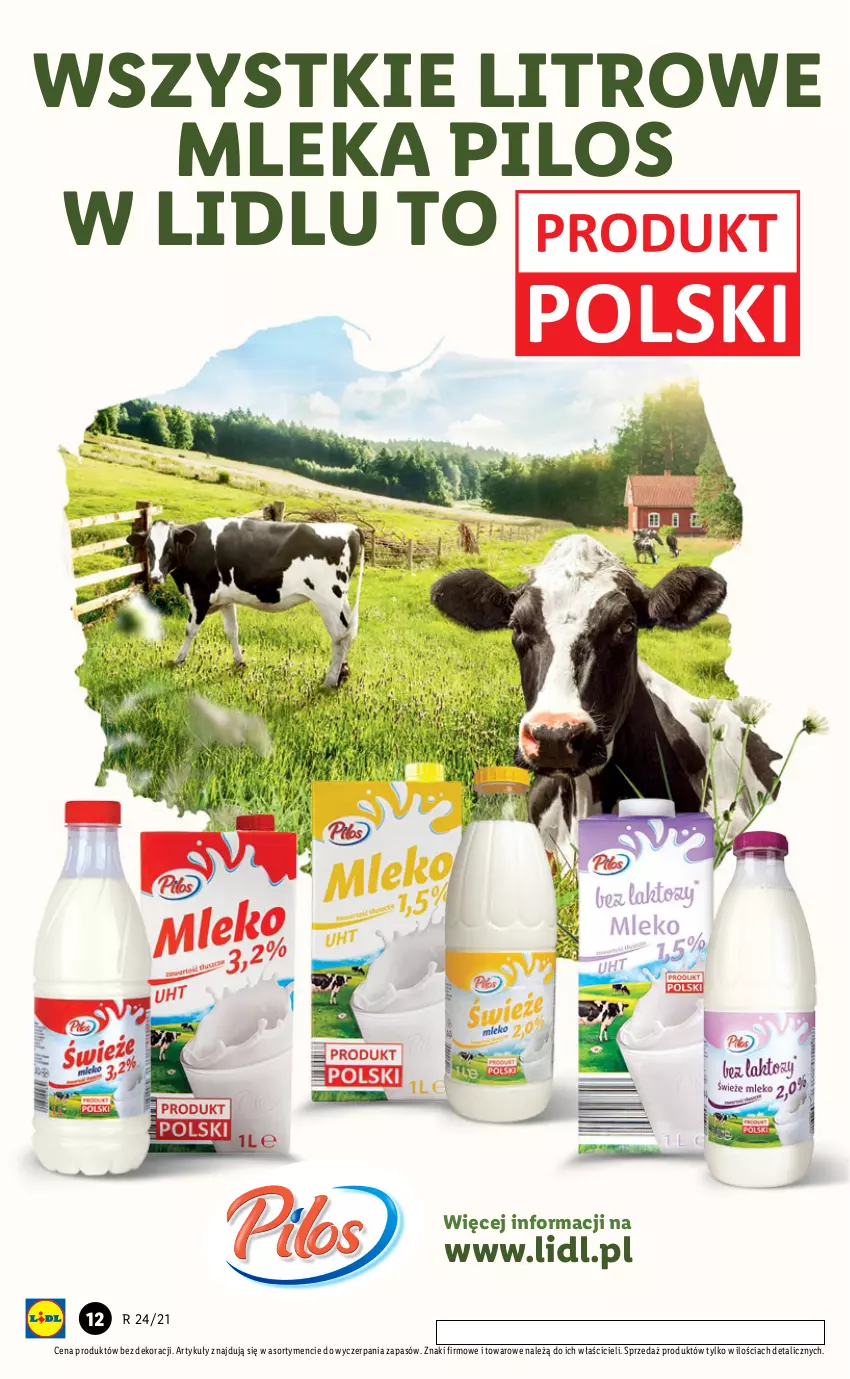 Gazetka promocyjna Lidl - GAZETKA - ważna 14.06 do 16.06.2021 - strona 12 - produkty: Pilos