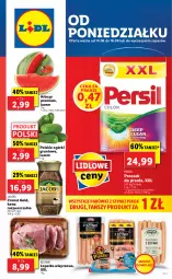 Gazetka promocyjna Lidl - GAZETKA - Gazetka - ważna od 16.06 do 16.06.2021 - strona 1 - produkty: Kawa rozpuszczalna, Por, Parówki, Parówki z szynki, Proszek do prania, Persil, Kawa, PIKOK, Jacobs, Arbuz, Grunt