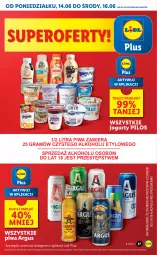 Gazetka promocyjna Lidl - GAZETKA - Gazetka - ważna od 16.06 do 16.06.2021 - strona 17 - produkty: Piwa, Jogurt, Pilos