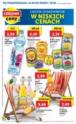Gazetka promocyjna Lidl - GAZETKA - Gazetka - ważna od 16.06 do 16.06.2021 - strona 38 - produkty: Sok, Lemoniada, Kawa, Chupa Chups, Oranżada, Hellena, Napój gazowany, Radler, Tymbark, Limonka, Kubuś Waterrr, Kubuś, Arbuz, Wino, Mango, Napój