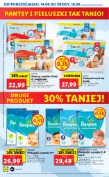 Gazetka promocyjna Lidl - GAZETKA - Gazetka - ważna od 16.06 do 16.06.2021 - strona 50 - produkty: Por, Pampers