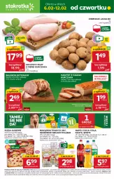Gazetka promocyjna Stokrotka - Supermarket Opole/Radom - Gazetka - ważna od 12.02 do 12.02.2025 - strona 1 - produkty: Kurczak, Makaron, Sos, Filet z piersi kurczaka, Pasztet, Ziemniaki, Coca-Cola, Pizza, Fanta, Sprite, Napój, Olma, HP, Fa