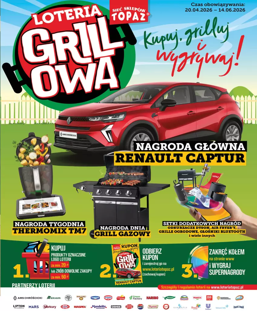 Gazetka promocyjna Topaz - Gazetka - ważna 21.05 do 27.05.2026 - strona 7 - produkty: Aksam, Lipton, Mars, Top