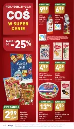 Gazetka promocyjna Aldi - Pełny katalog - Gazetka - ważna od 26.11 do 26.11.2022 - strona 10 - produkty: Ciastka, Gra, Dr Gerard, Czekolada, Kakao, Haribo, Kinder, Kalendarz, Kalendarz adwentowy, Fa