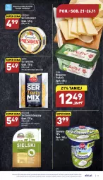 Gazetka promocyjna Aldi - Pełny katalog - Gazetka - ważna od 26.11 do 26.11.2022 - strona 17 - produkty: Top, Ser, Zott, Président, Lodówka, Margaryna, Camembert, Hochland, Flora