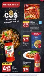 Gazetka promocyjna Aldi - Pełny katalog - Gazetka - ważna od 26.11 do 26.11.2022 - strona 20 - produkty: Piec, Lubella, Makaron, Sos, Ser, Salami, Bell, Dr. Oetker, Pizza, Pieczarka, Spaghetti, Edam, Bella