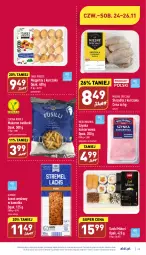 Gazetka promocyjna Aldi - Pełny katalog - Gazetka - ważna od 26.11 do 26.11.2022 - strona 25 - produkty: Kurczak, Makaron, Ser, Rum, Mięsne specjały, Kawa, Szynka konserwowa, Szynka, Sushi
