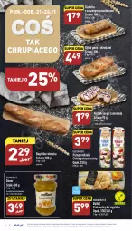Gazetka promocyjna Aldi - Pełny katalog - Gazetka - ważna od 26.11 do 26.11.2022 - strona 4 - produkty: Pączek, Por, Gra, Croissant, Dżem, Bagietka, Chleb, Ciabatta