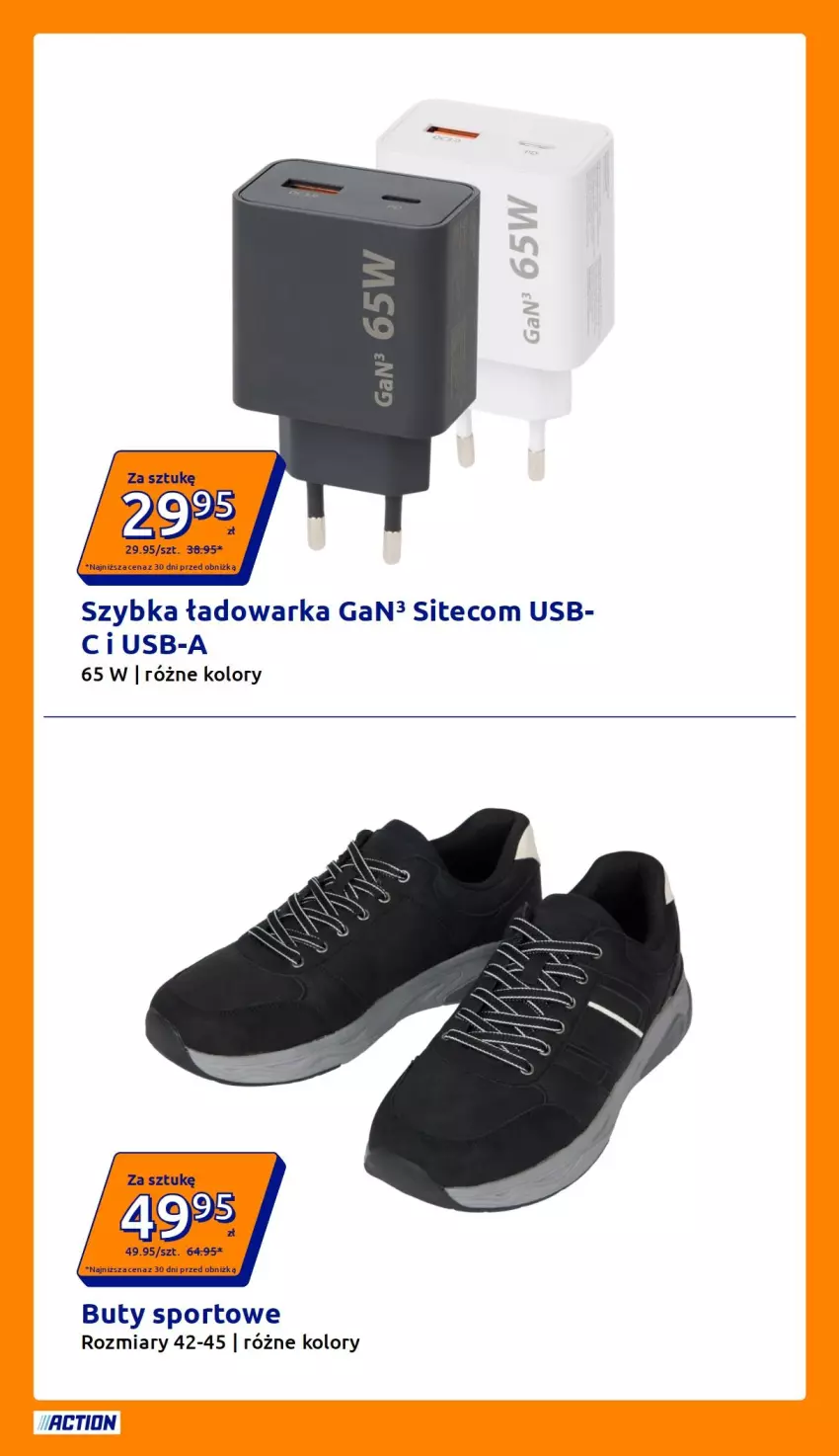 Gazetka promocyjna Action - Gazetka tydzień 35 2026 - ważna 26.08 do 01.09.2026 - strona 12 - produkty: Buty, Por, Sport, Warka