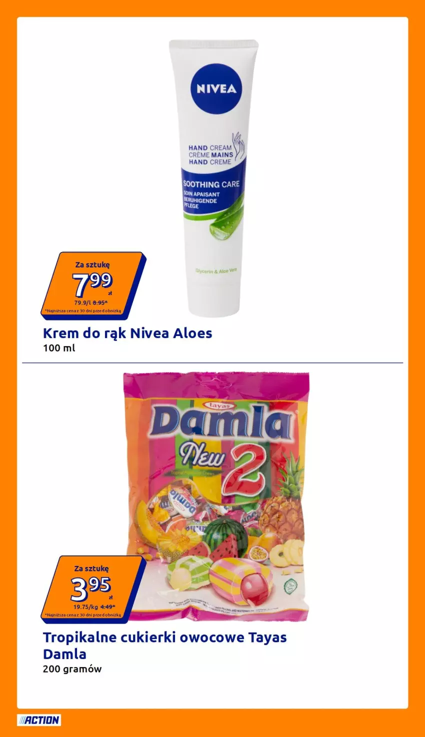 Gazetka promocyjna Action - Gazetka tydzień 35 2026 - ważna 26.08 do 01.09.2026 - strona 17 - produkty: Cukier, Cukierki, Gra, Krem do rąk, Nivea