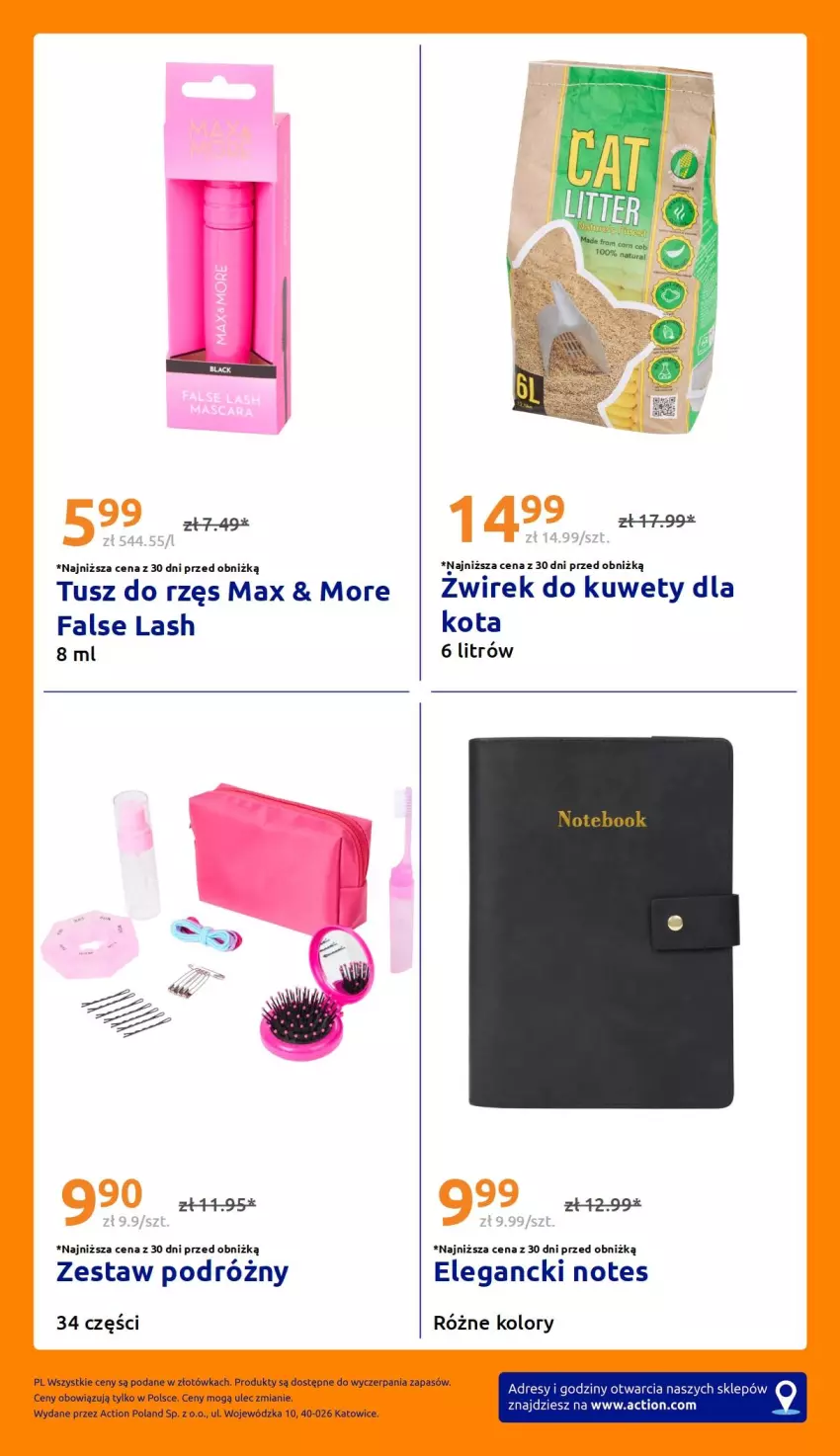 Gazetka promocyjna Action - Gazetka tydzień 35 2026 - ważna 26.08 do 01.09.2026 - strona 33 - produkty: Dres, Fa, Notebook, Tusz