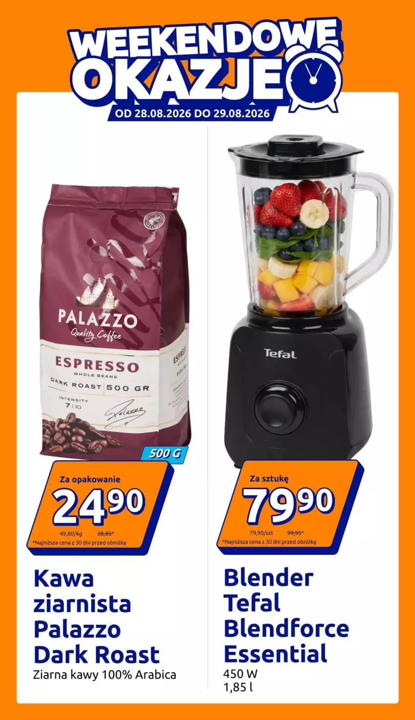 Gazetka promocyjna Action - Gazetka tydzień 35 2026 - ważna 26.08 do 01.09.2026 - strona 6 - produkty: BIC, Blender, Fa, Kawa, Kawa ziarnista, Tefal