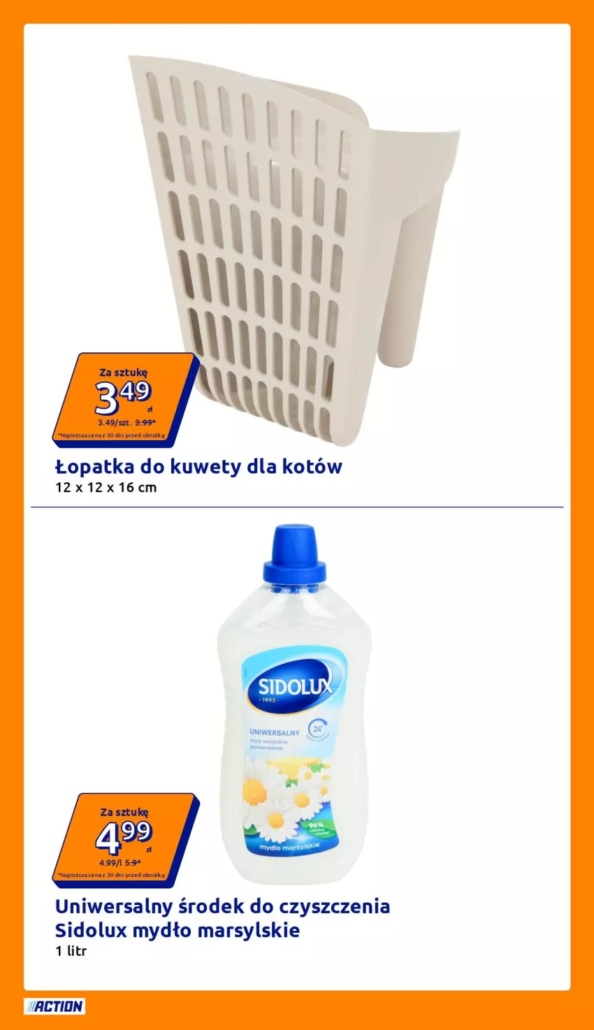 Gazetka promocyjna Action - Gazetka tydzień 35 2026 - ważna 26.08 do 01.09.2026 - strona 8 - produkty: Mars, Mydło, Sidolux