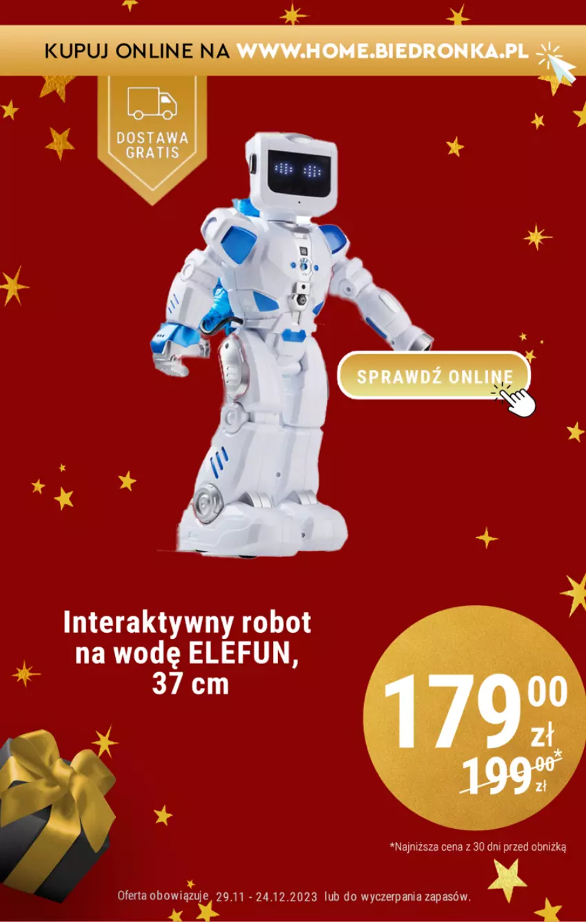 Gazetka promocyjna Biedronka - Biedronka Home - ważna 04.12 do 23.12.2023 - strona 8 - produkty: Gra, Robot, Tera