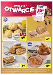 Gazetka promocyjna Carrefour - Gazetka Wielkie Otwarcie Market Lubin - Gazetka - ważna od 24.09 do 24.09.2022 - strona 11 - produkty: Pączek, Kajzerka, Kosz, Croissant, Olej