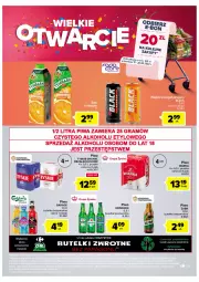 Gazetka promocyjna Carrefour - Gazetka Wielkie Otwarcie Market Lubin - Gazetka - ważna od 24.09 do 24.09.2022 - strona 15 - produkty: Piwa, Piwo, Heineken, Tyskie, Warka, Olej