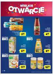 Gazetka promocyjna Carrefour - Gazetka Wielkie Otwarcie Market Lubin - Gazetka - ważna od 24.09 do 24.09.2022 - strona 6 - produkty: Ciastka, Mus, Napój roślinny, Miód, Syrop, Napój