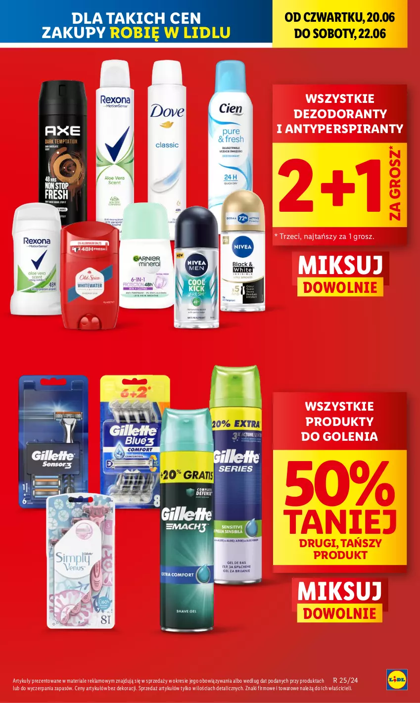 Gazetka promocyjna Lidl - GAZETKA - ważna 20.06 do 22.06.2024 - strona 15 - produkty: Antyperspirant, Dezodorant