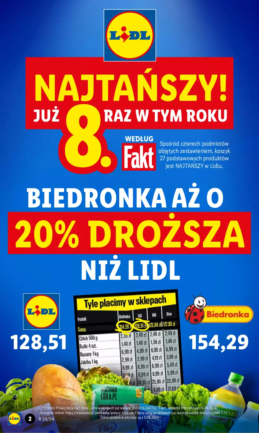 Gazetka promocyjna Lidl - GAZETKA - ważna 20.06 do 22.06.2024 - strona 2 - produkty: Fa, Kosz
