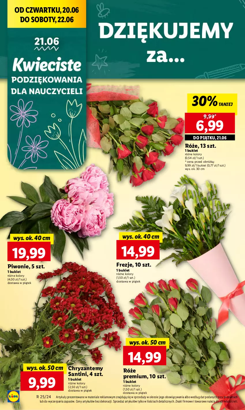 Gazetka promocyjna Lidl - GAZETKA - ważna 20.06 do 22.06.2024 - strona 52 - produkty: Bukiet, Piwo