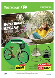 Gazetka promocyjna Carrefour - Gazetka Relaks w ogrodzie - Gazetka - ważna od 08.04 do 08.04.2023 - strona 1 - produkty: Rower, Mule, Fotel