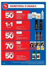 Gazetka promocyjna Carrefour - Gazetka - ważna od 28.04 do 28.04.2024 - strona 15 - produkty: Palette, Koc, Bielenda, Dezodorant, Str8, Szampon, Odżywka, Fa