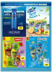 Gazetka promocyjna Carrefour - Gazetka Wielki wybór cenionych marek - Gazetka - ważna od 11.06 do 11.06.2022 - strona 31 - produkty: Oranżada, Kubuś Waterrr, Kubuś, Napój