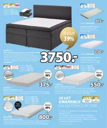 Gazetka promocyjna Jysk - Oferta tygodnia - Gazetka - ważna od 18.10 do 18.10.2022 - strona 23 - produkty: Materac sprężynowy, Top, Sok, Ser, Zagłówek, Materac, Tera, Materac piankowy