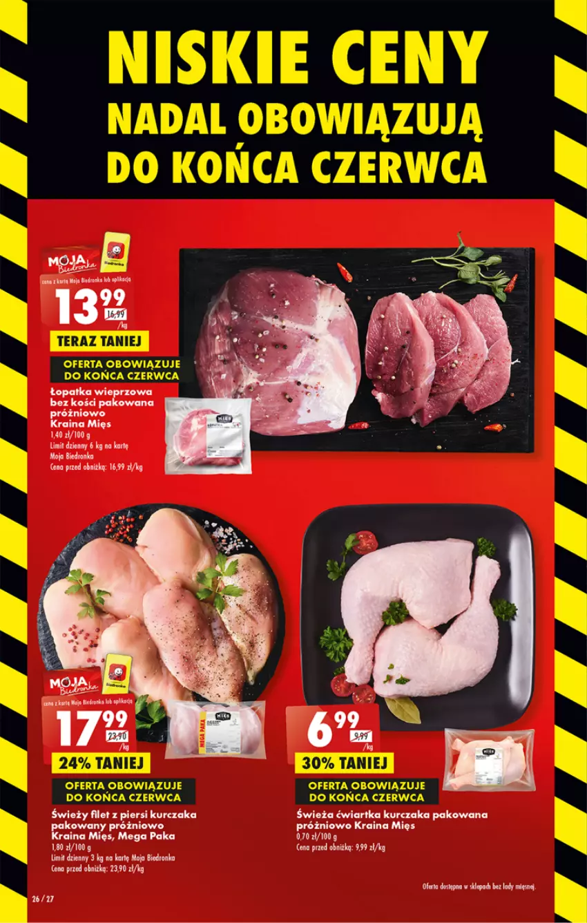 Gazetka promocyjna Biedronka - ważna 08.06 do 14.06.2023 - strona 26 - produkty: Filet z piersi kurczaka, Kurczak
