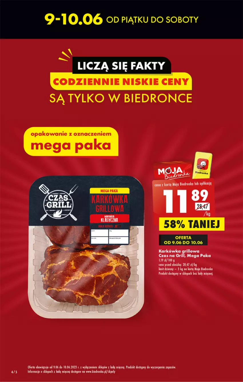 Gazetka promocyjna Biedronka - ważna 08.06 do 14.06.2023 - strona 4 - produkty: Grill