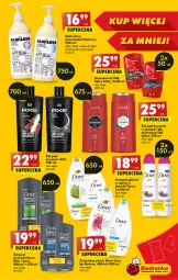 Gazetka promocyjna Biedronka - Gazetka - ważna od 14.06 do 14.06.2023 - strona 35 - produkty: Płyn do kąpieli, Mydło w płynie, Old Spice, Dezodorant, Dove, Szampon, Mydło, Antyperspirant, Fa
