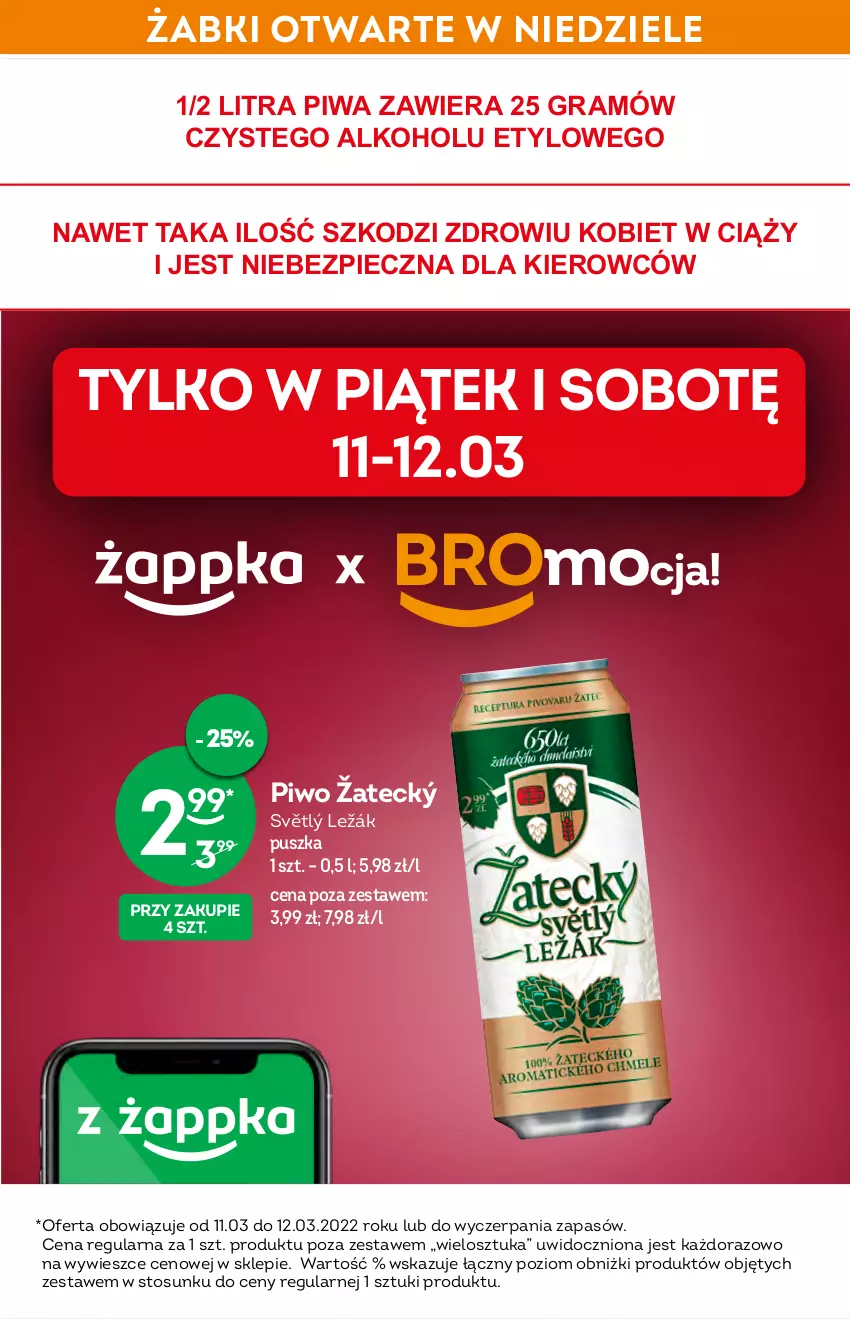 Gazetka promocyjna Żabka - ważna 09.03 do 15.03.2022 - strona 15 - produkty: Eleo, Gra, Piec, Piwa, Piwo