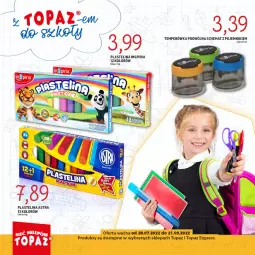 Gazetka promocyjna Topaz - Gazetka - Gazetka - ważna od 21.09 do 21.09.2022 - strona 6 - produkty: Top, Pojemnik, Plastelina