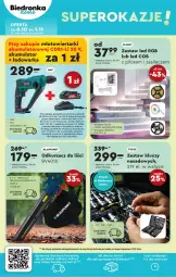 Gazetka promocyjna Biedronka - Gazetka - ważna od 19.10 do 19.10.2024 - strona 32 - produkty: Odkurzacz, Top, Gra, Rozdrabniacz, Kosz, Warka, Zestaw kluczy nasadowych, Młot, Zestaw kluczy, Akumulator