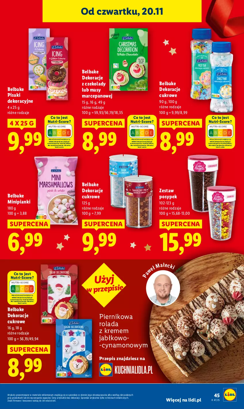 Gazetka promocyjna Lidl - GAZETKA - ważna 20.11 do 22.11.2025 - strona 49 - produkty: Piernik, Rolada, Wazon