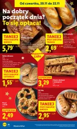 Gazetka promocyjna Lidl - GAZETKA - Gazetka - ważna od 22.11 do 22.11.2025 - strona 22 - produkty: Ser, Hot dog, Rust, Bułka