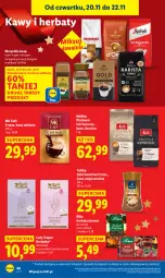 Gazetka promocyjna Lidl - GAZETKA - Gazetka - ważna od 22.11 do 22.11.2025 - strona 52 - produkty: Tchibo, Torebka, Kawa rozpuszczalna, Kawa ziarnista, Kawa mielona, Kawa, Moments, Herbata