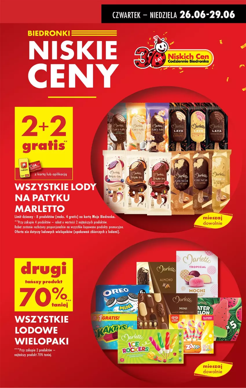 Gazetka promocyjna Biedronka - Od Czwartku - ważna 26.06 do 02.07.2025 - strona 11 - produkty: Gra, Lody, Por